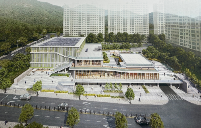 평내체육문화센터 조감도